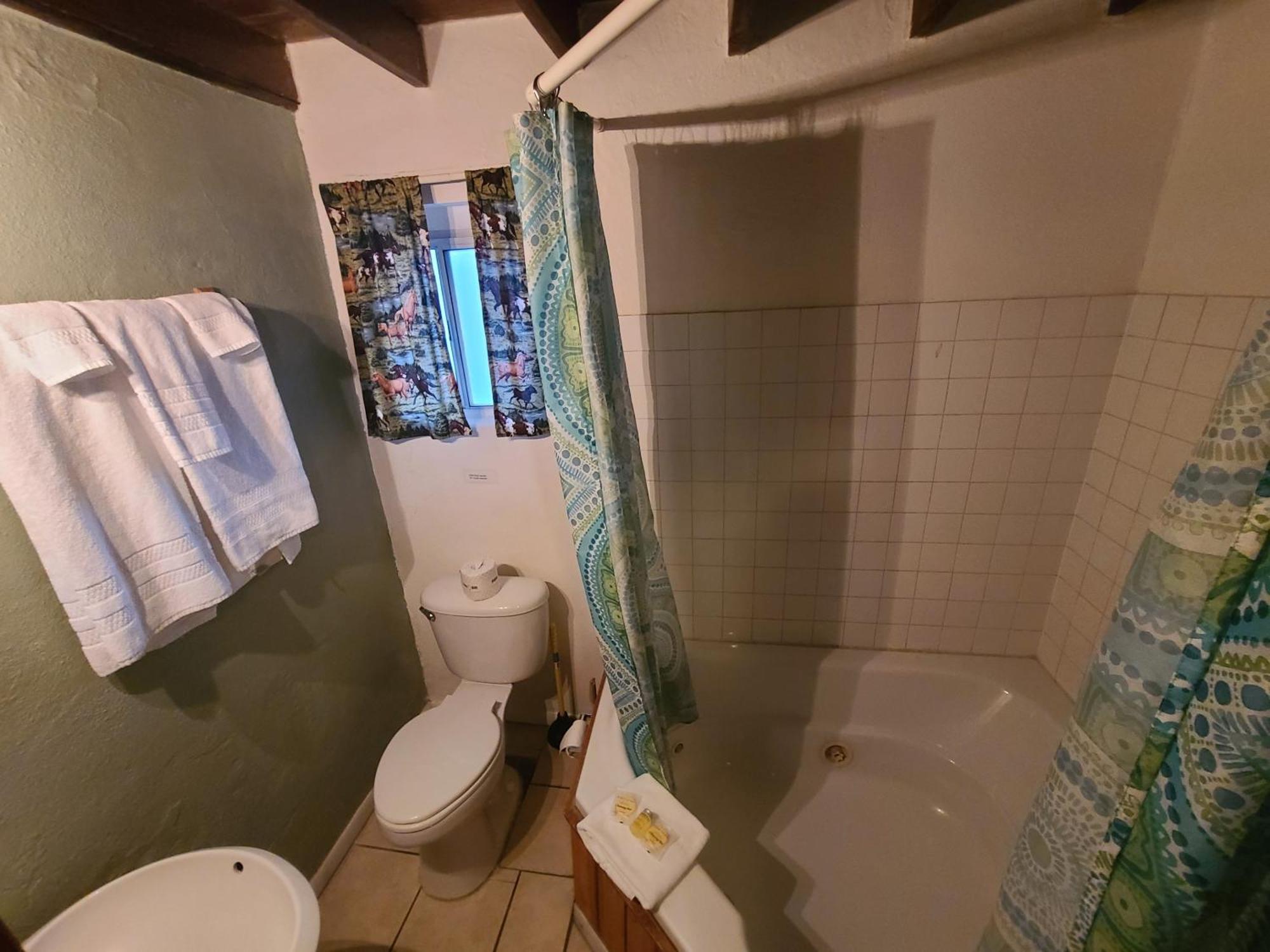 Sagebrush Inn Tombstone Habitación foto Bathroom in a typical hotel room